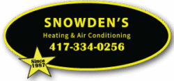 Snowden's Heating and Air New Logo